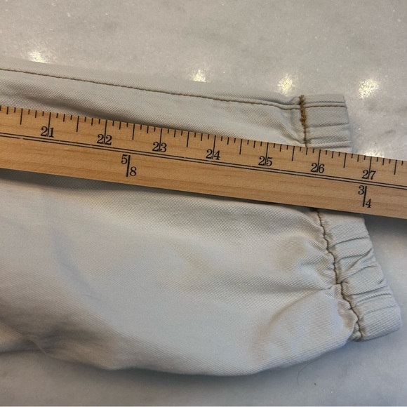 Roxy Light Wash Denim Joggers, Women's Large, Elastic Waist, Beach Pant - Picture 7 of 11